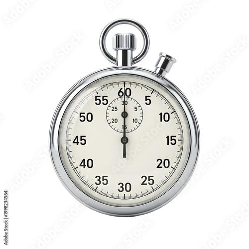 stopwatch isolated on white