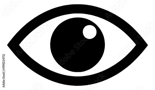 Eye of Providence Abstract Line Art Icon Symbol