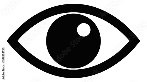 Eye of Providence Mystical Vision Line Icon Design