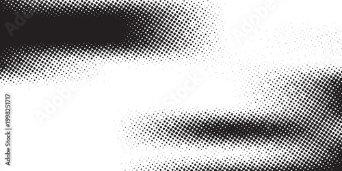 Dot pattern seamless background. Polka dot pattern template Monochrome dotted texture modern seamless. Eps 10
