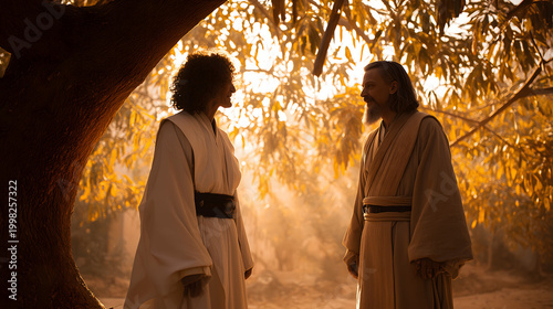 Saul Approaches the Prophet Samuel at the City Gate and They Have a Conversation Regarding the Anointing of a King Over the Nation of Israel