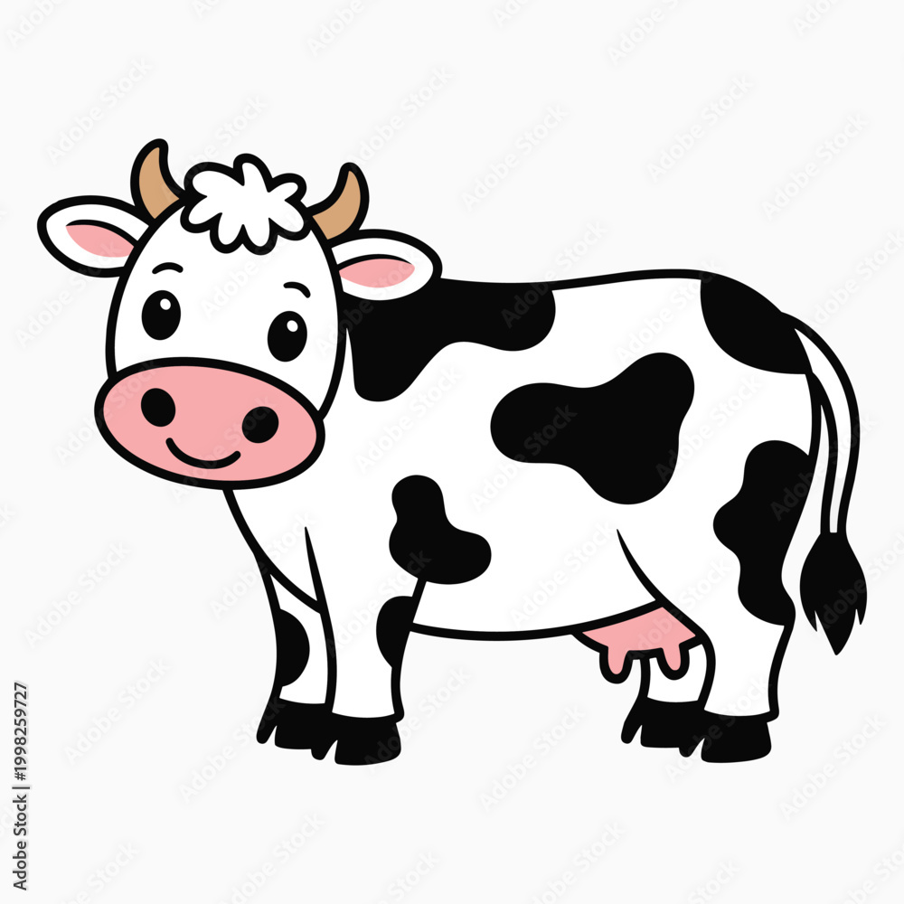 Fototapeta premium Cow Nursery Decor SVG, Farm Animal Files