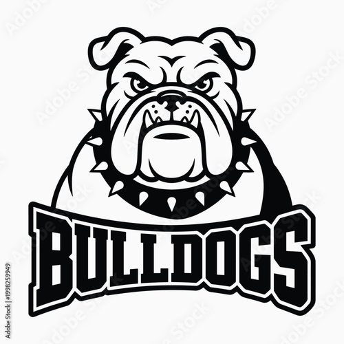 Bulldogs Mascot SVG: Bulldogs Team Logo, Baseball, Basketball, Football, Soccer Design