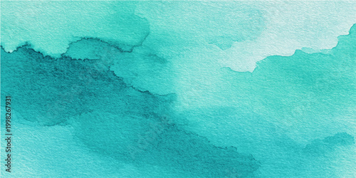 A watercolor abstract painting that evokes a sense of serenity and fluidity. The brushstrokes create a dreamlike image of the sky.