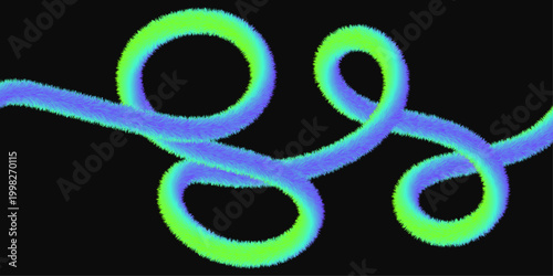 Vibrant abstract gradient poster background neon green and blue swirls for modern designs