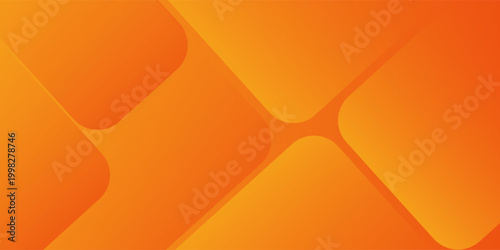 Abstract orange and yellow geometric background. Modern concept for graphic design, background, web design, poster, banner, book, slideshow. Vector illustration