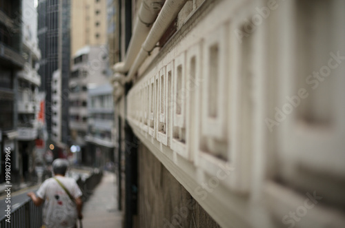 Hong Kong city street