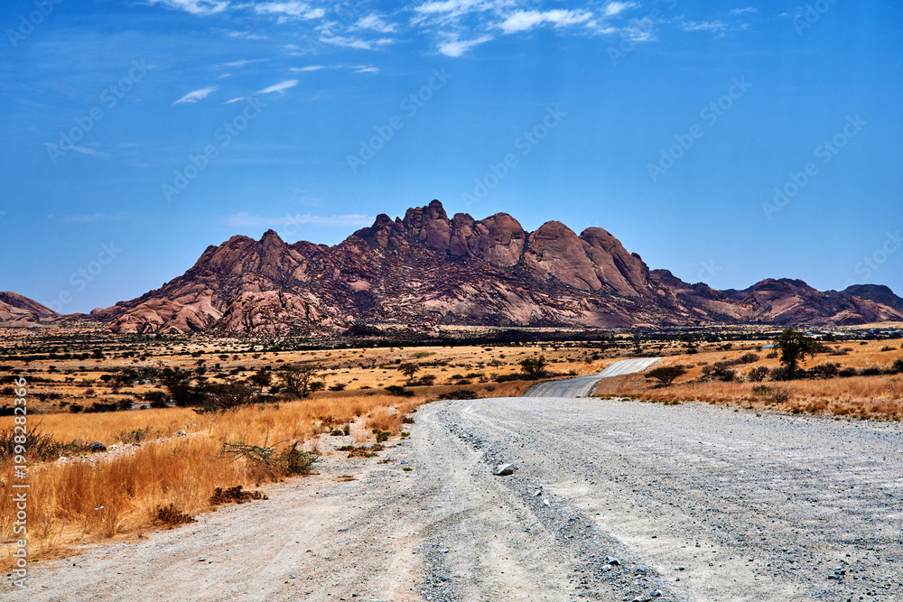 Naklejka premium Das Spitzkoppe-Massiv, Namibia