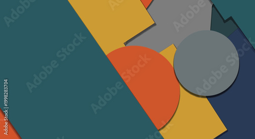 Free Download Colorful Geometric Shapes Pattern Design. - GFXLoad
