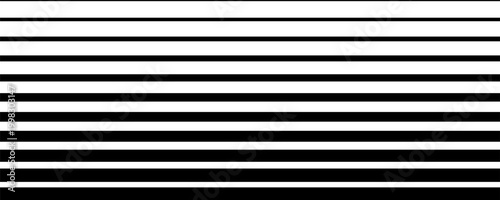 Pattern with optical illusion. wavy lines . Optical art, opart striped. Black and white design background.