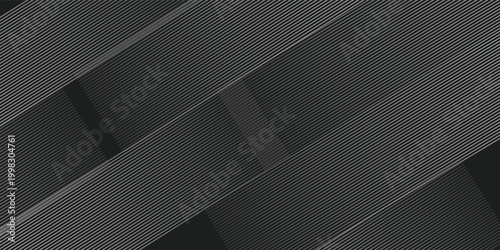 Slant line halftone gradation texture. Fading diagonal stripe gradient background. Black oblique pattern backdrop. Vanishing thin parallel line wallpaper for overlay