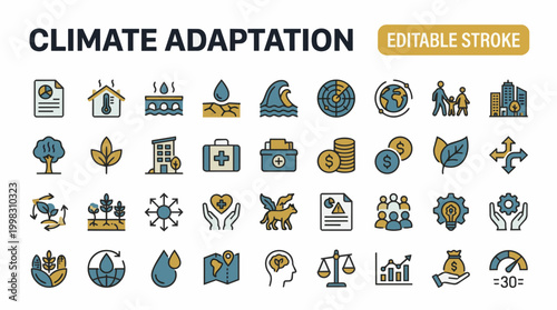 A vibrant stylized illustration of a smiling diverse group of people enjoying a refreshing drink on a sunny day outdoors surrounded by lush greenery and colorful flowers