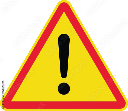 Alert caution warning sign Vector
