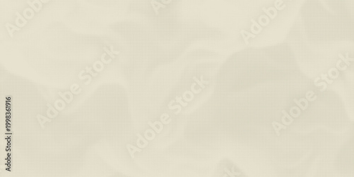Retro beige halftone paper texture. Vintage craft ecru wallpaper with speckles, flecks, particles. Light cream grunge grain overlay background. Dirty dotted and specked canvas backdrop. Vector