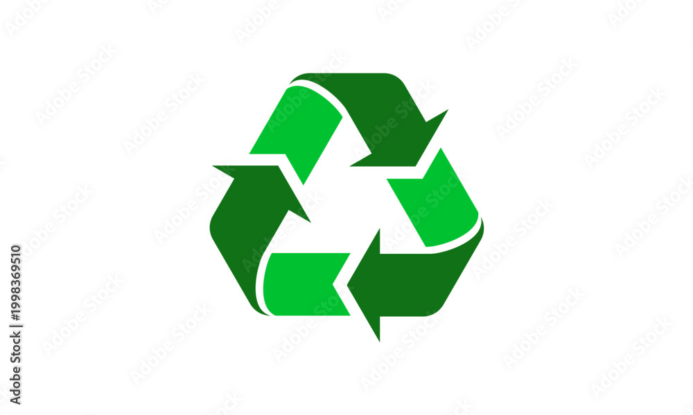 Fototapeta premium Eco Cycle Abstract Logo / icon vektor