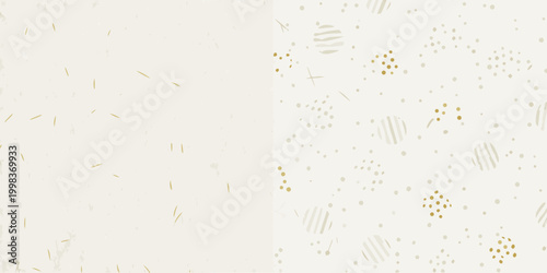 textured surface with scattered patterns on cream background