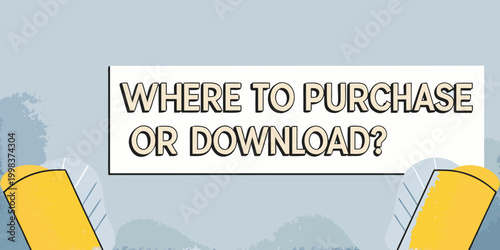 where to purchase or download sign with hands holding it