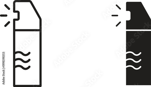 Air freshener icon for social media, app, and web design. Vector illustration.