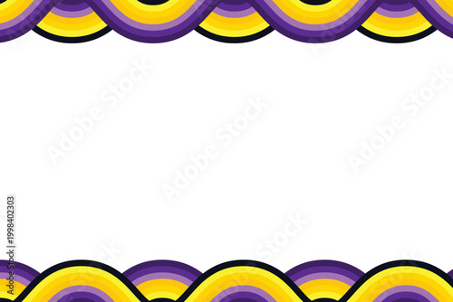 Decorative abstract border background for festive event invitation design and celebratory marketing materials enhancing visual appeal and engagement in digital and print communication