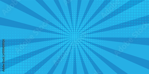 Anime Comic Background. Pop Art Style Background. Pop Up Retro Comic Background. Vector halftone illustration. Vintage background for comic superhero text  speech bubble  message. Eps 10