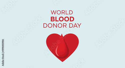 World Blood Donor Day awareness campaign.