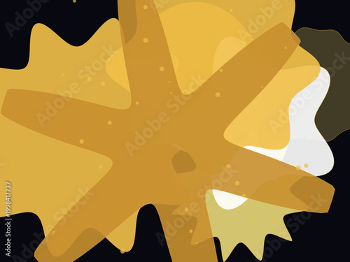 Gielis Superformula Flower Diatom Abstract Background