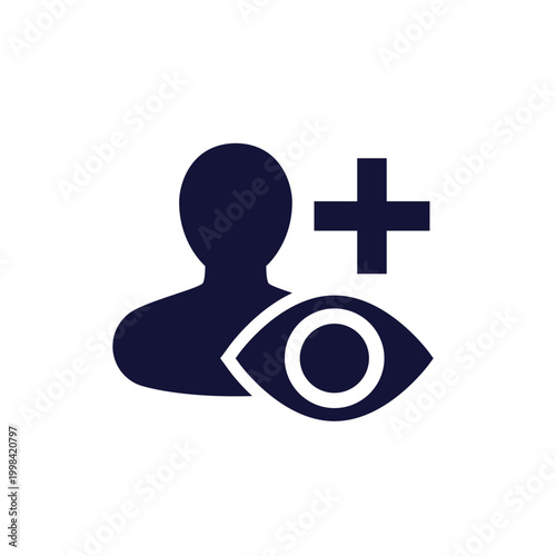 add viewer icon on white