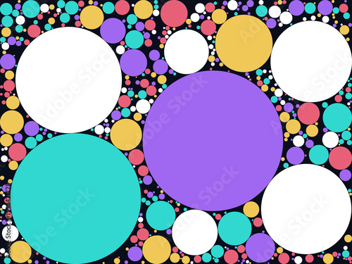 Circle Packing Pattern Generative Art Editorial Design