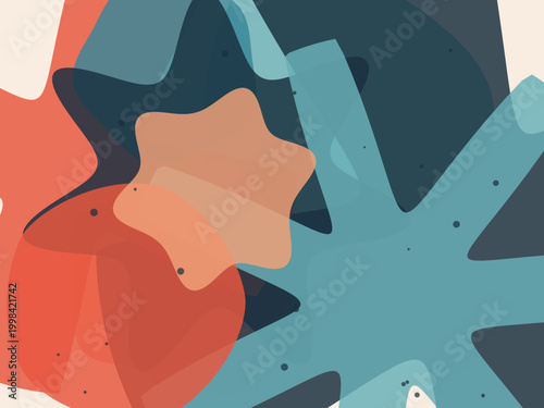 Gielis Superformula Flower Diatom Abstract Background