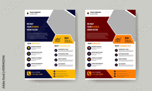 Modern Corporate Business Flyer Template 