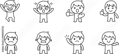 Minimalist Digital Communication and Feedback Vector Set