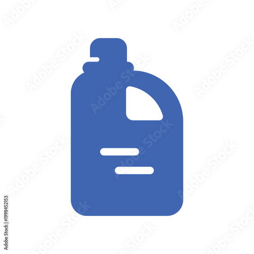 Recyclable Plastic Milk Bottle Icon