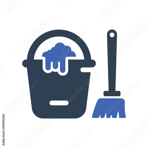 Toilet Scrubber Icon