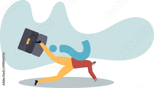 Hard question with no answer or solution, critical business problem, doubtful or stress burden .human life and situation.