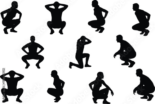 Mouse silhouette flat vector illustration featuring long curved tail, rounded ears, streamlined body design, animal icon graphic, black-and-white drawing