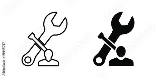 Contrast between technical support and human customer service representation