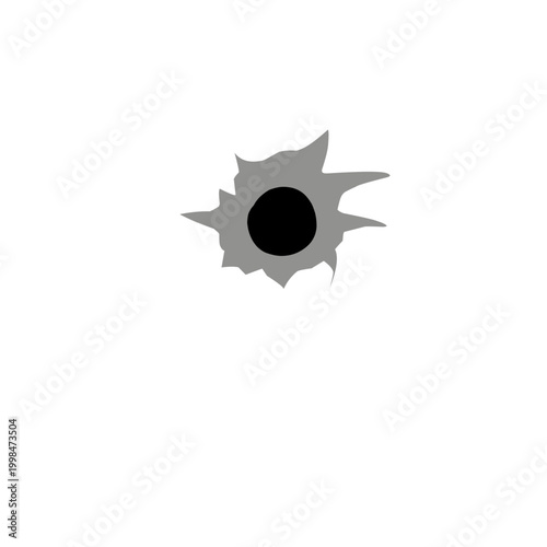 Bullet hole