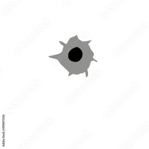 Bullet hole