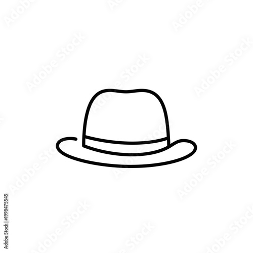 Elegant Fedora Hat - Classic Fashion Accessory.
