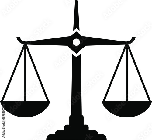 Scales of justice a symbol of fairness and legal equilibrium