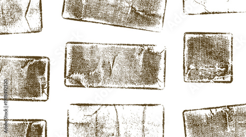 Grunge stamp collection distressed textures and abstract backgrounds for design
