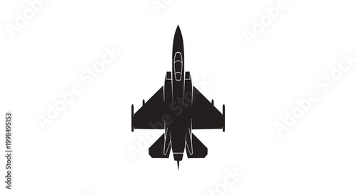 Fighter Jet Aircraft Military Plane.