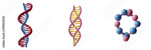  illustrating dna or molecular chains are displayed against a transparent backdrop. 