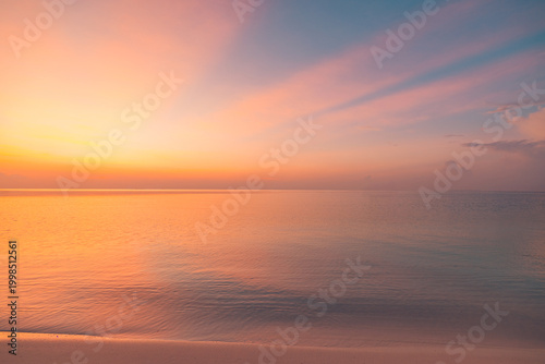 Φωτογραφία Dream ocean view magical sunset sky water amazing coastal landscape serene eveni