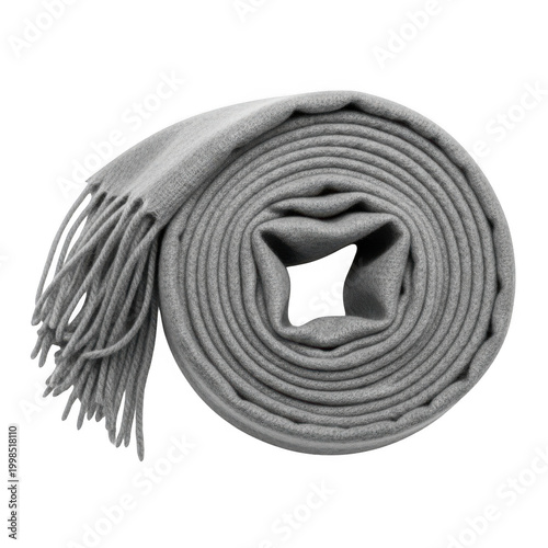 A roll of tightly wound metallic wire for construction or crafting purposes