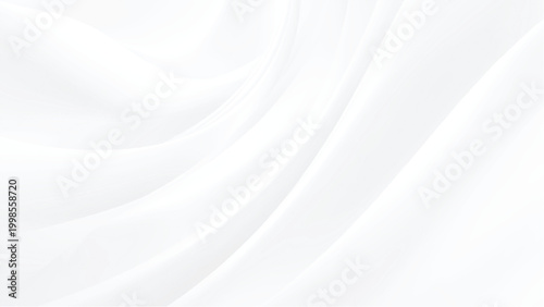 Soft white fabric texture with smooth folds and gentle curves