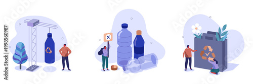 Modern illustration showing art appreciation and cultural engagement with contemporary art flat design fine lover cultural event exhibition heritage appreciation painting