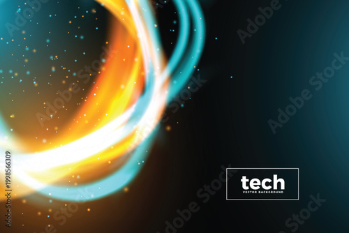 Futuristic Technology Vector Background