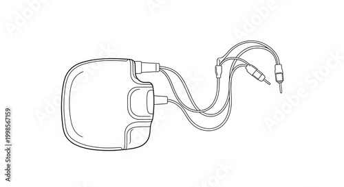 Wirelessly connected computer mouse with usb receiver and cordless design