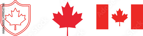 Canada day iconic maple leaf symbolism and patriotic canadian imagery